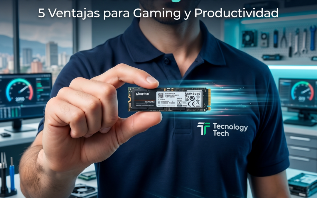 Más Allá del SSD Tradicional: 5 Ventajas de Instalar un Disco de Estado Sólido NVMe M.2