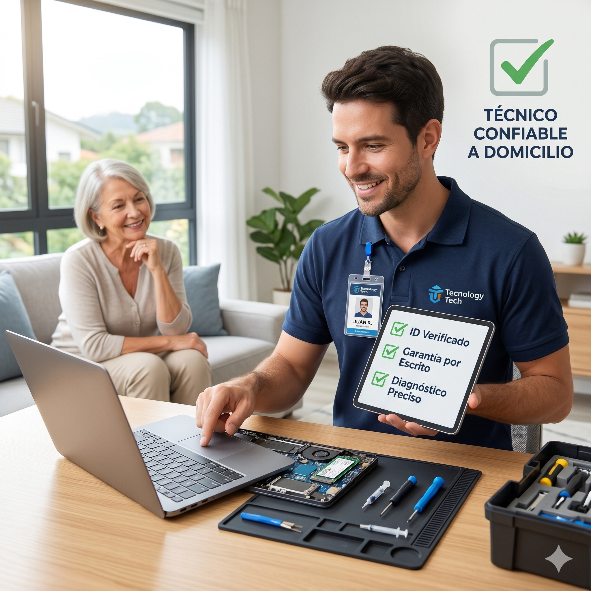 Necesitas un Técnico de Laptops a Domicilio