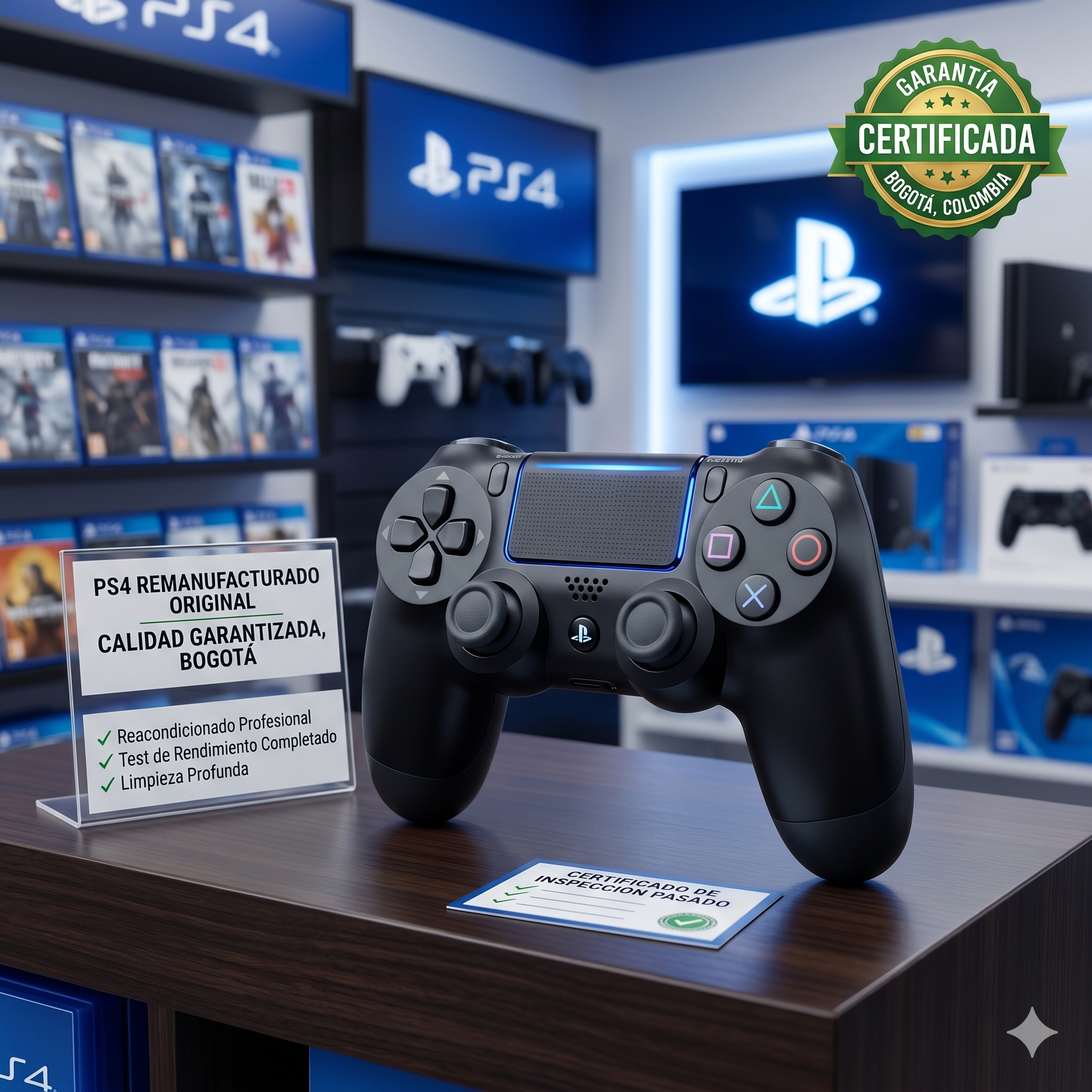 Control Play Station 4 Remanufacturado 1 Control play station 4 remanufacturado